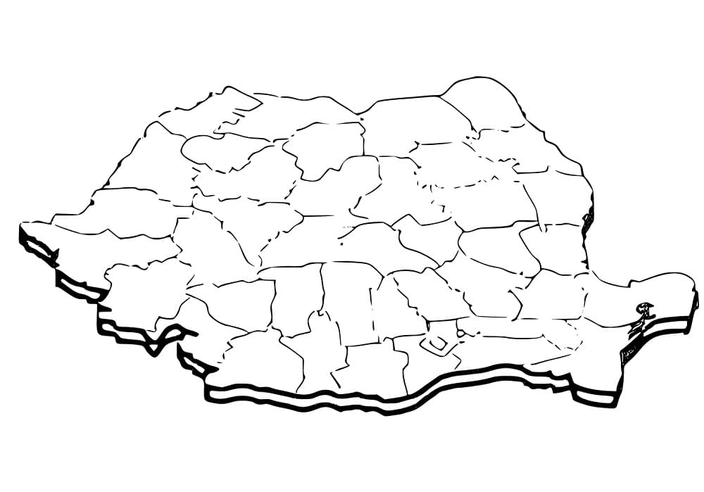 Fise de Colorat cu Harta romaniei de colorat p06 - Descărcați ...