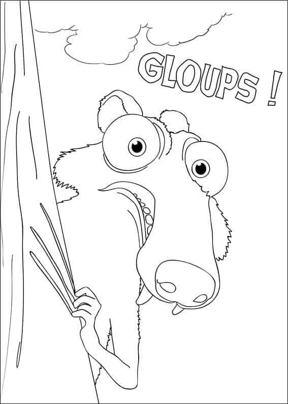 Ice age de colorat p19