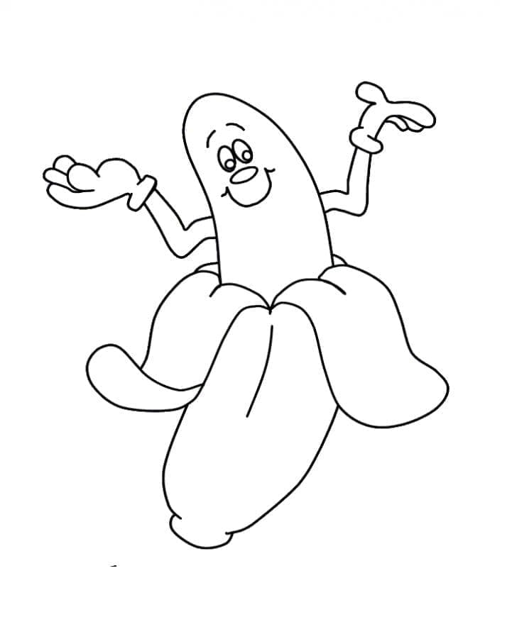 Banana de colorat p05