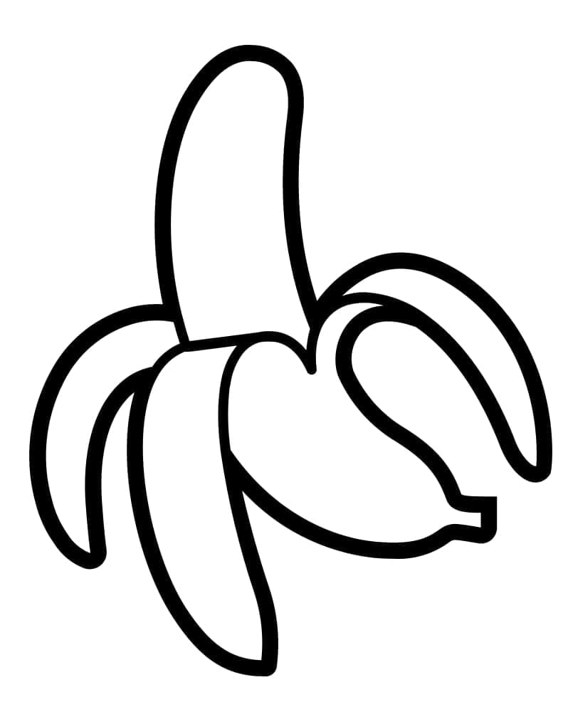 Banana de colorat p06