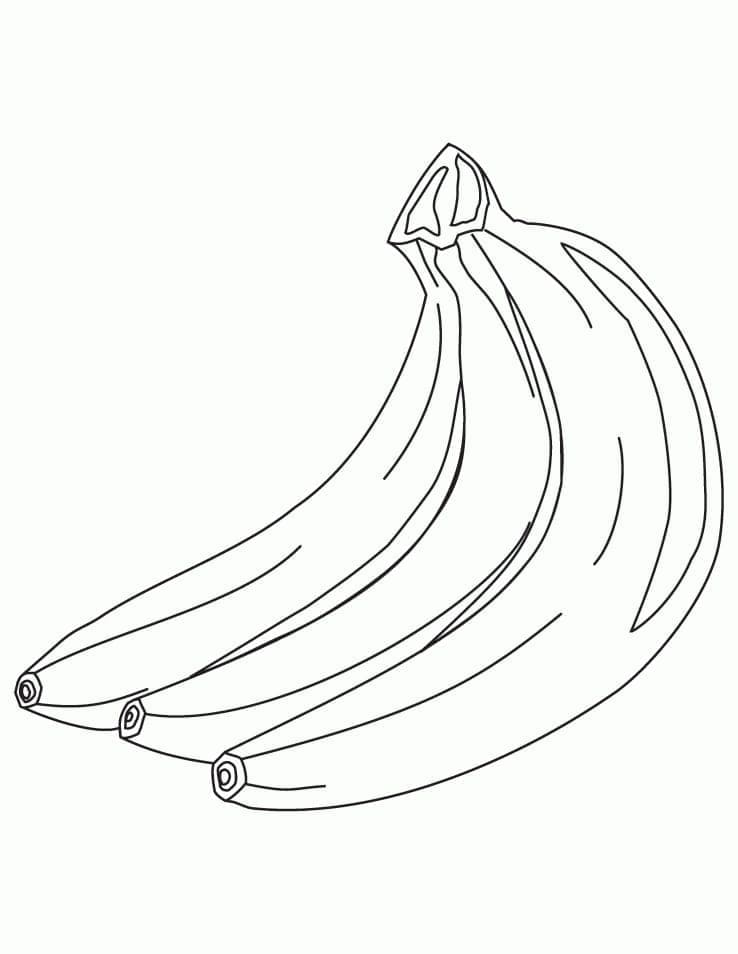 Banana de colorat p10
