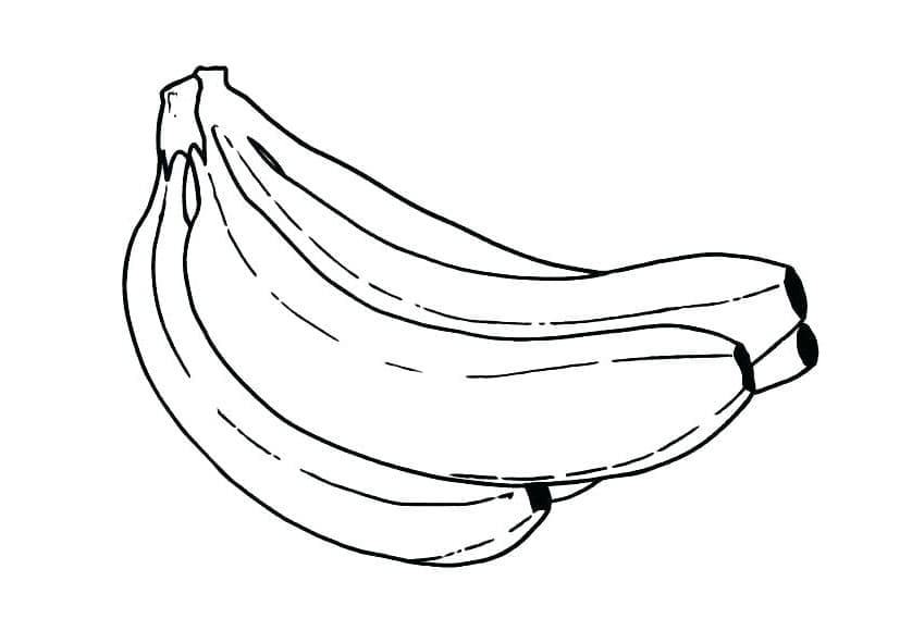 Banana de colorat p13