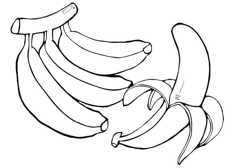 Banana de colorat p14
