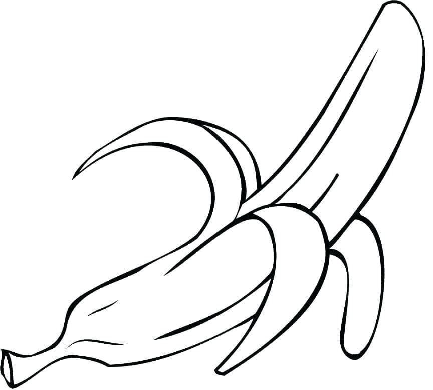 Banana de colorat p15