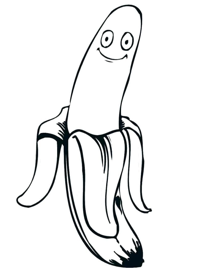 Banana de colorat p16