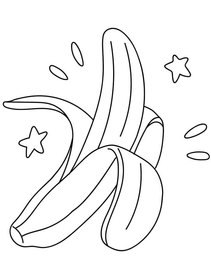 Banana de colorat p32