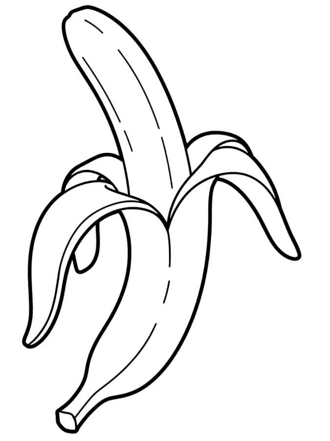 Banana de colorat p33