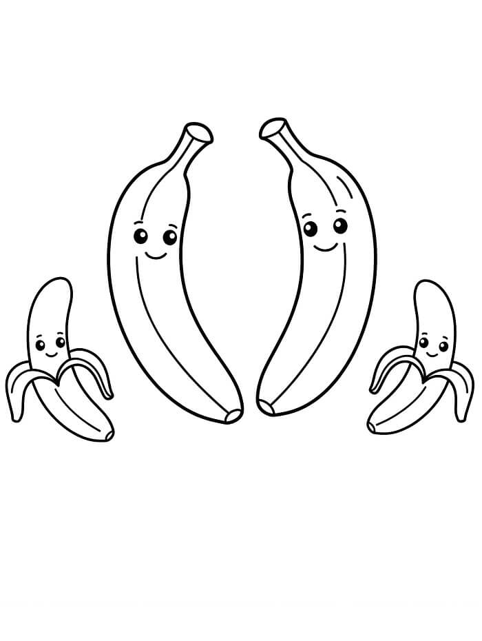 Banana de colorat p36