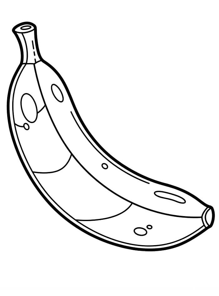 Banana de colorat p37