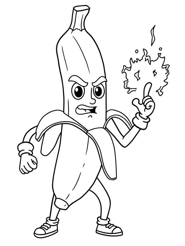 Banana de colorat p38