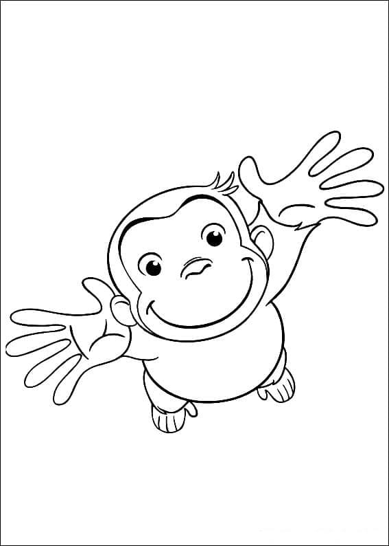 Curiosul george de colorat p10
