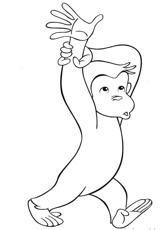 Curiosul george de colorat p19