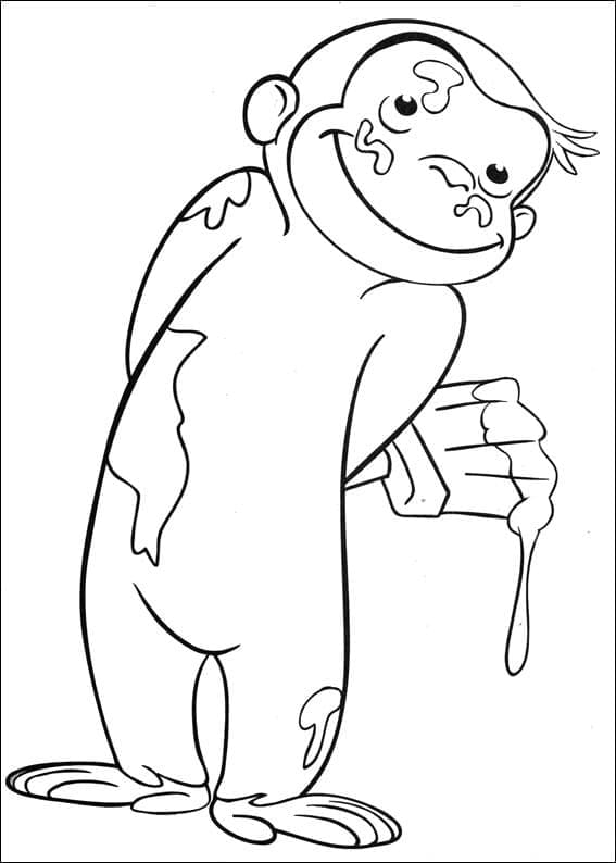 Curiosul george de colorat p22