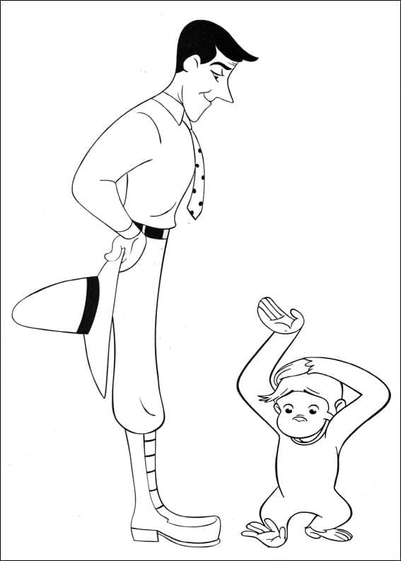 Curiosul george de colorat p26