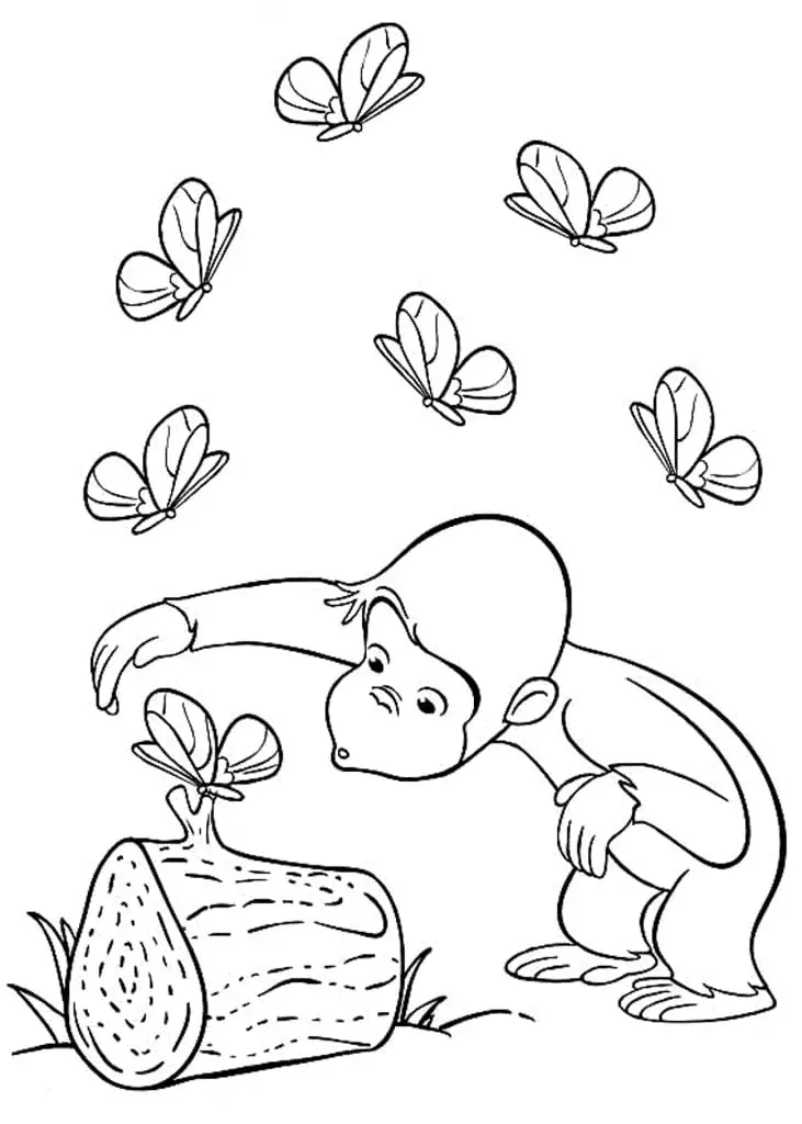 Curiosul george de colorat p30