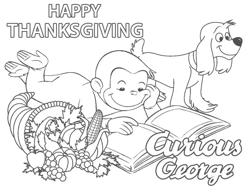 Curiosul george de colorat p31