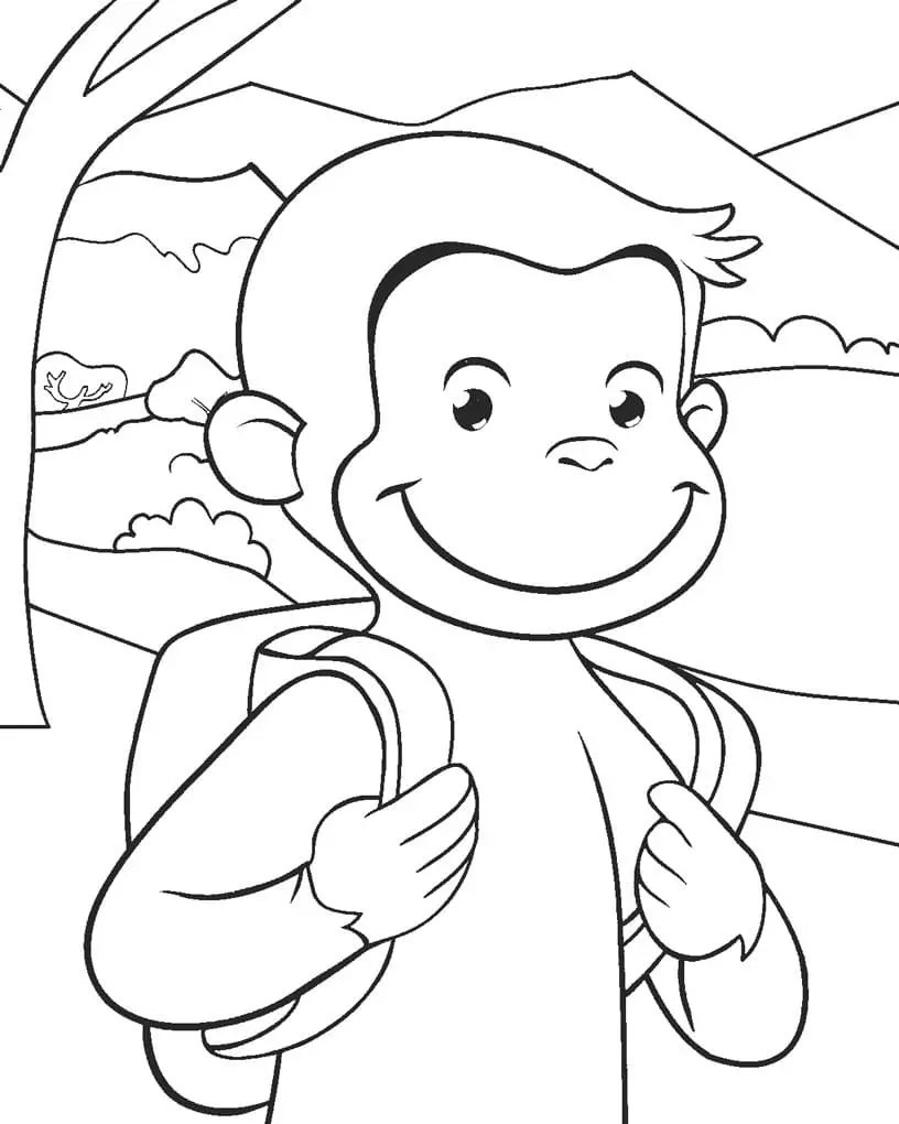 Curiosul george de colorat p36