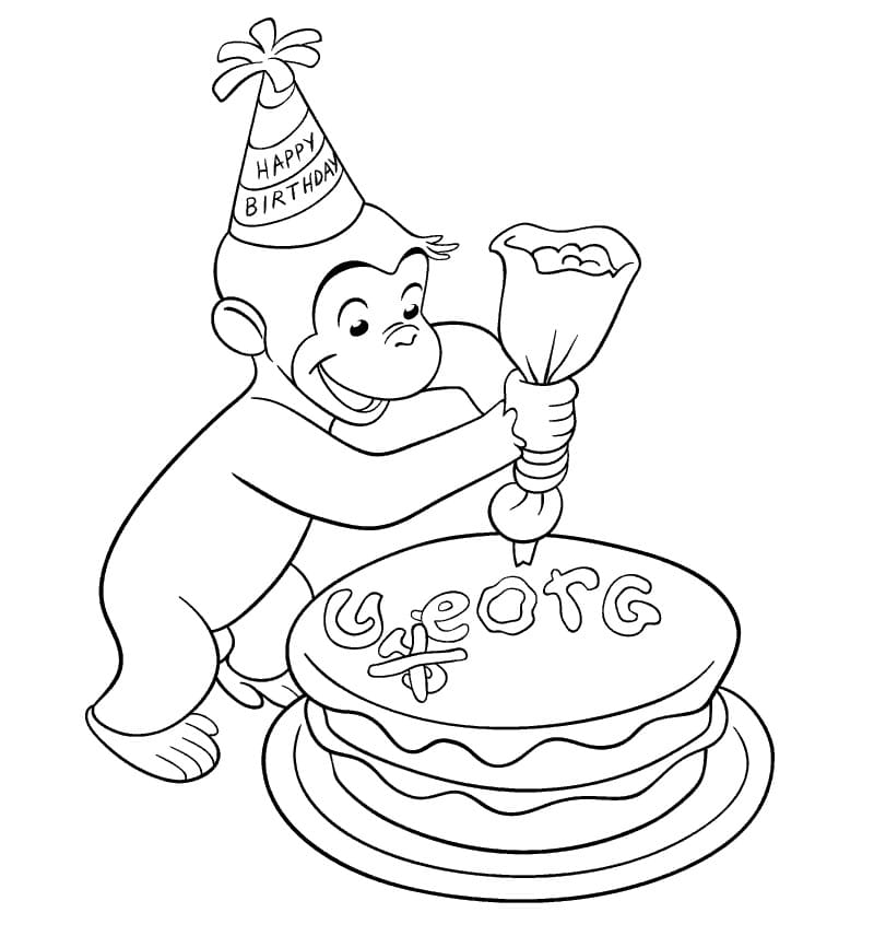 Curiosul george de colorat p39