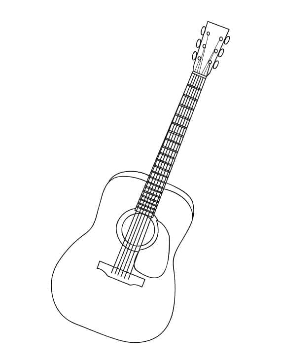 Instrumente muzicale de colorat p10