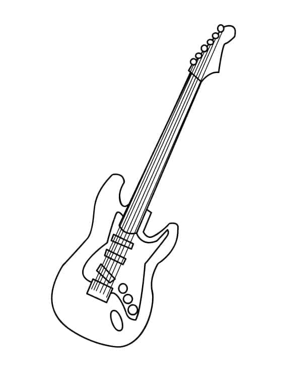 Instrumente muzicale de colorat p11