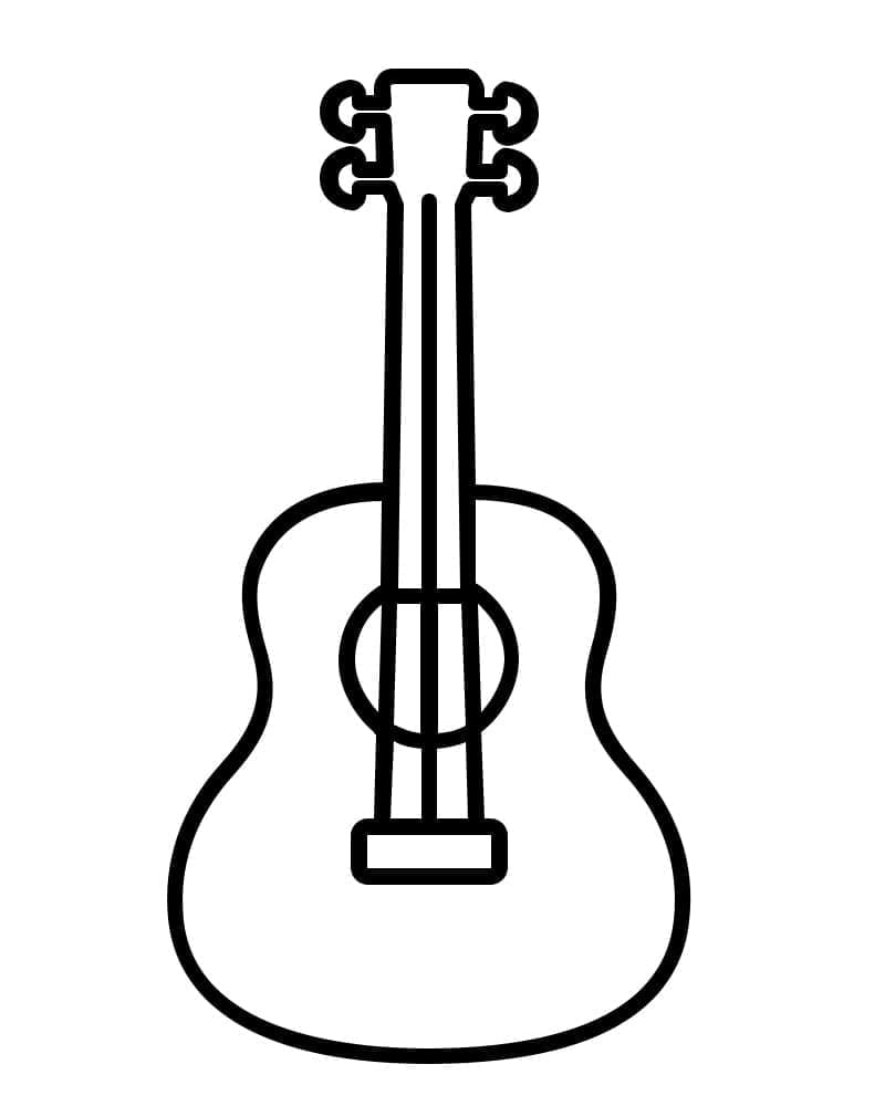 Instrumente muzicale de colorat p13