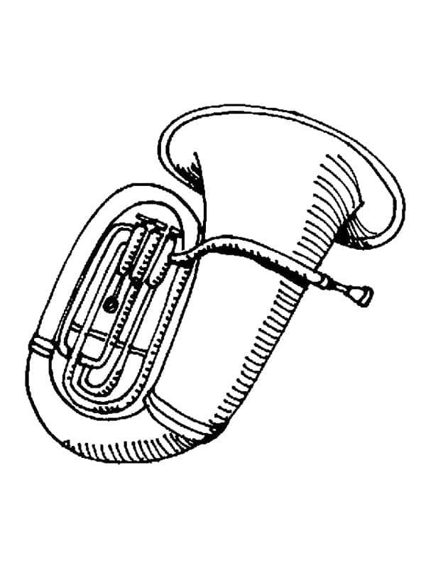 Instrumente muzicale de colorat p15
