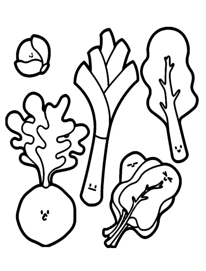 Legume de colorat p23