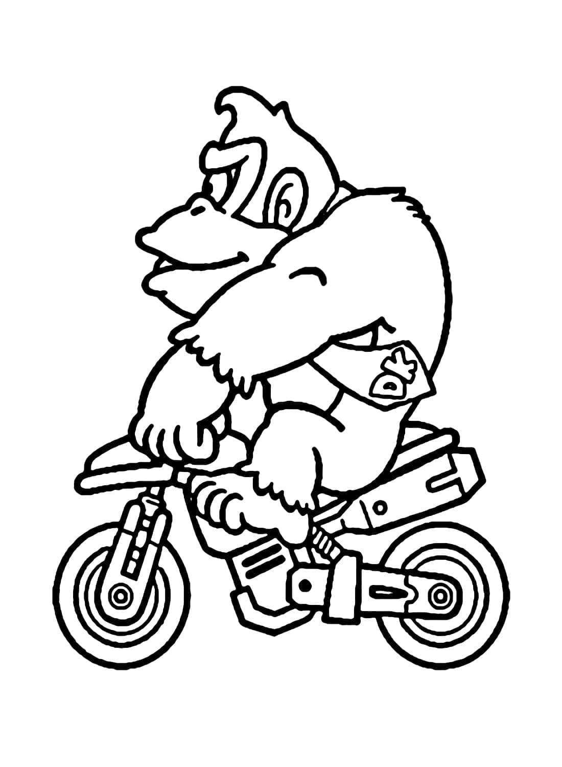 Mario kart de colorat p26