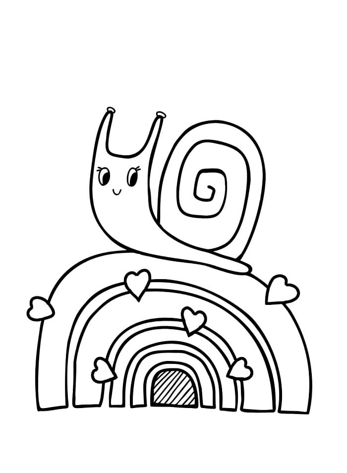 Melci de colorat p19