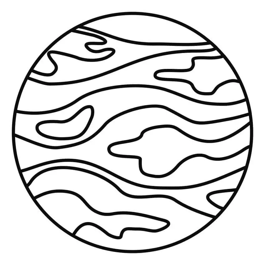 Planete de colorat p12