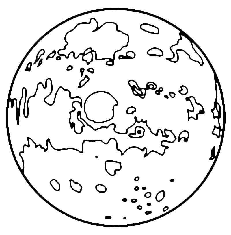 Planete de colorat p21