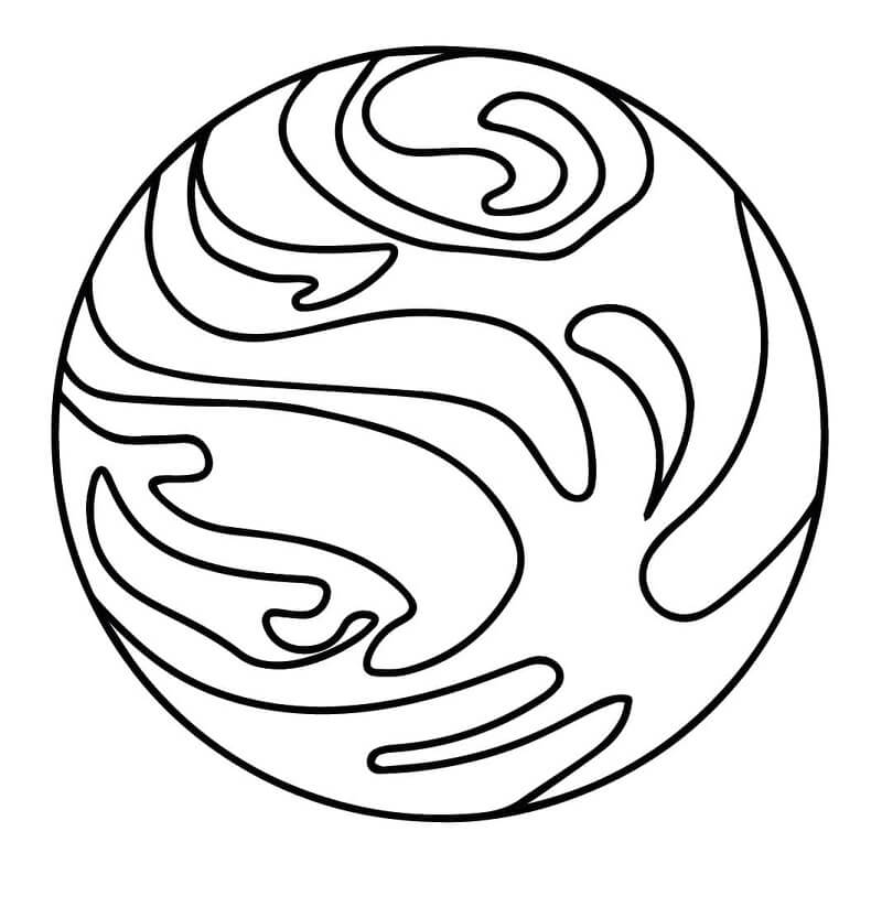 Planete de colorat p24