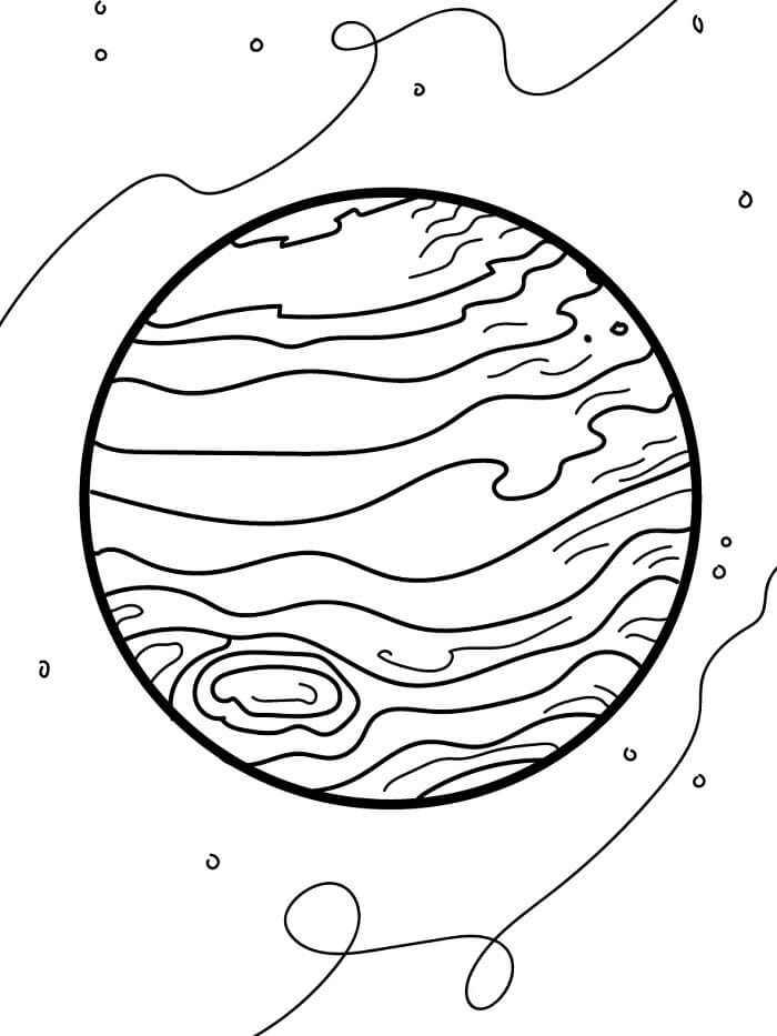 Planete de colorat p36