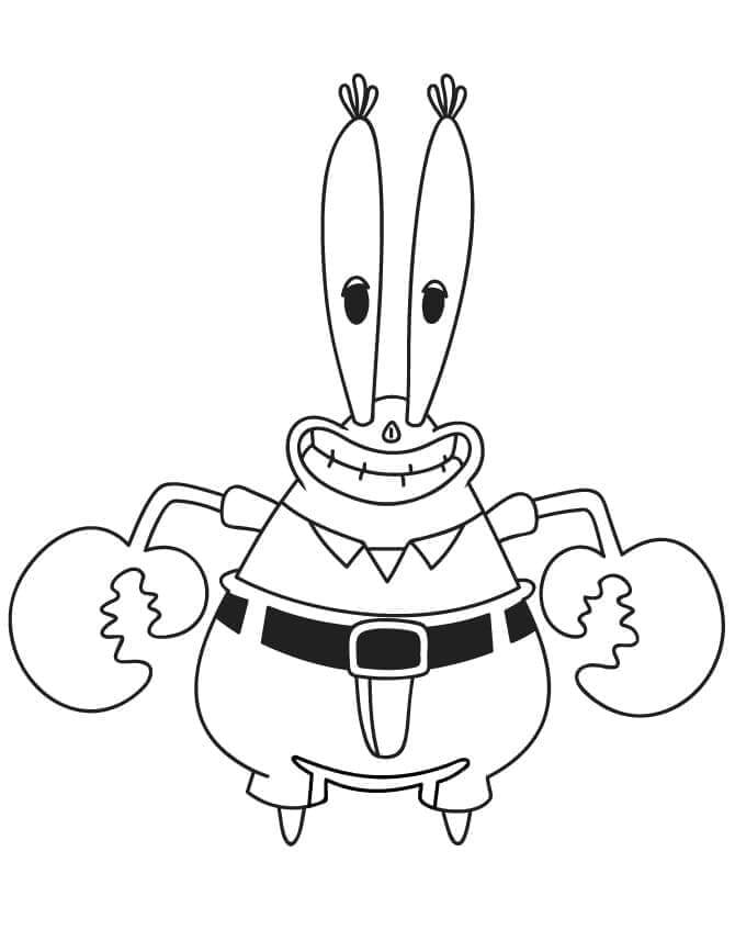 Spongebob de colorat p02