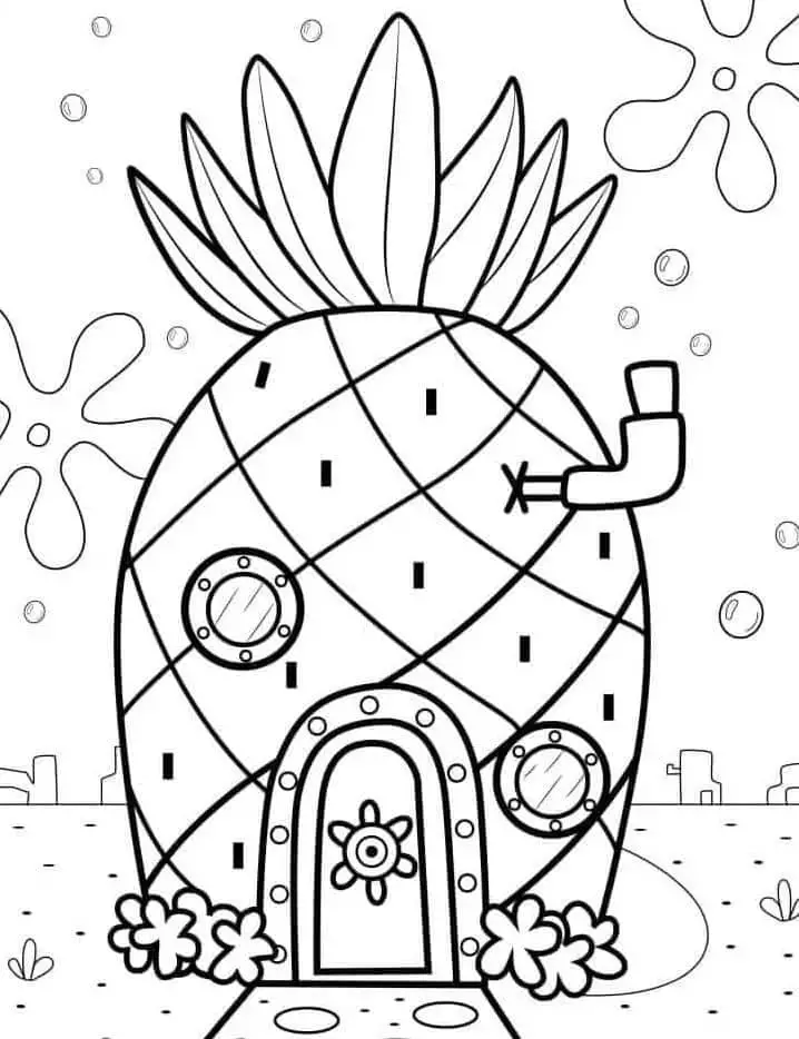 Spongebob de colorat p30