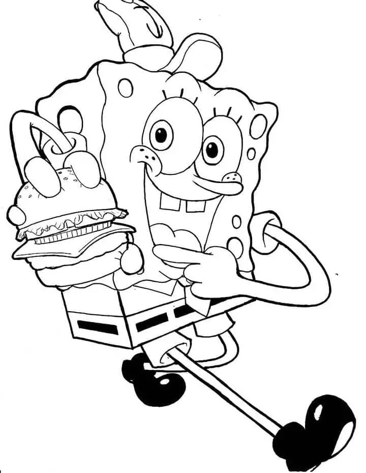 Spongebob de colorat p37