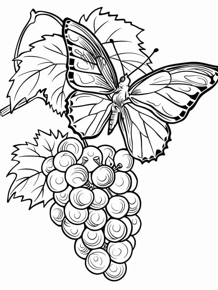 Struguri de colorat p21