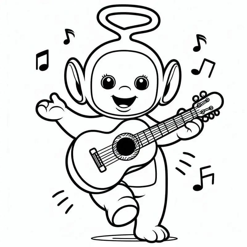 Teletubbies de colorat p03