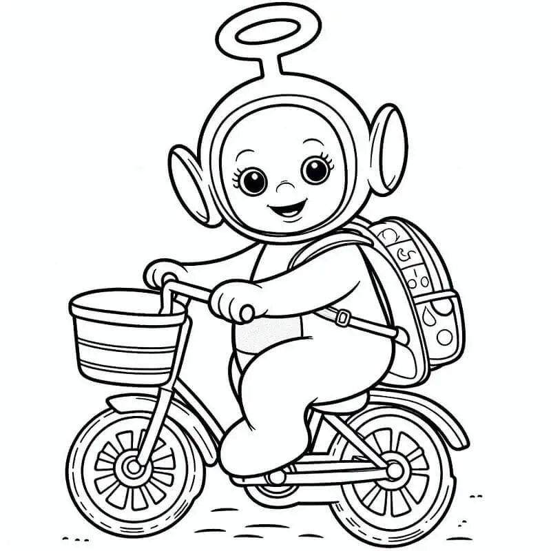 Teletubbies de colorat p07