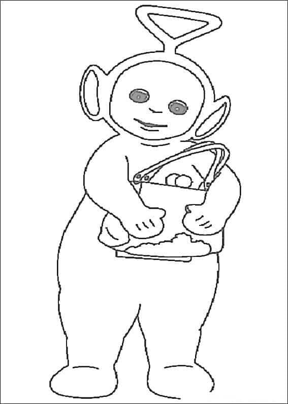 Teletubbies de colorat p13