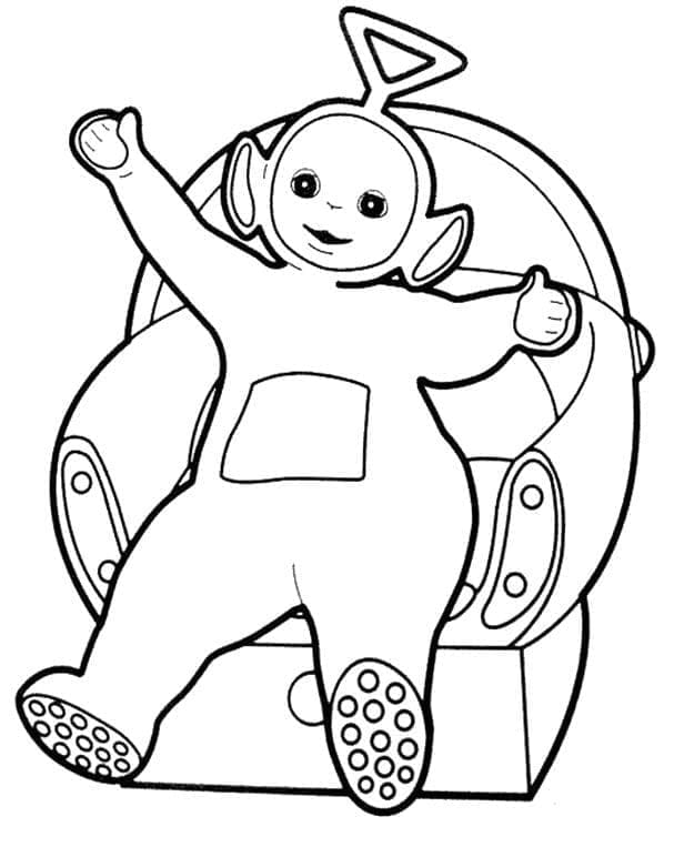 Teletubbies de colorat p15