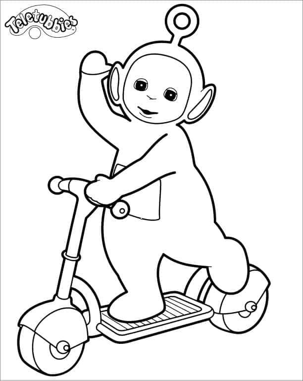 Teletubbies de colorat p19