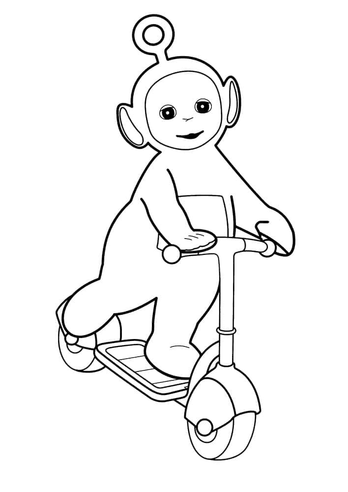 Teletubbies de colorat p24