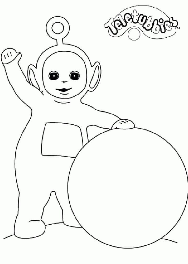 Teletubbies de colorat p25