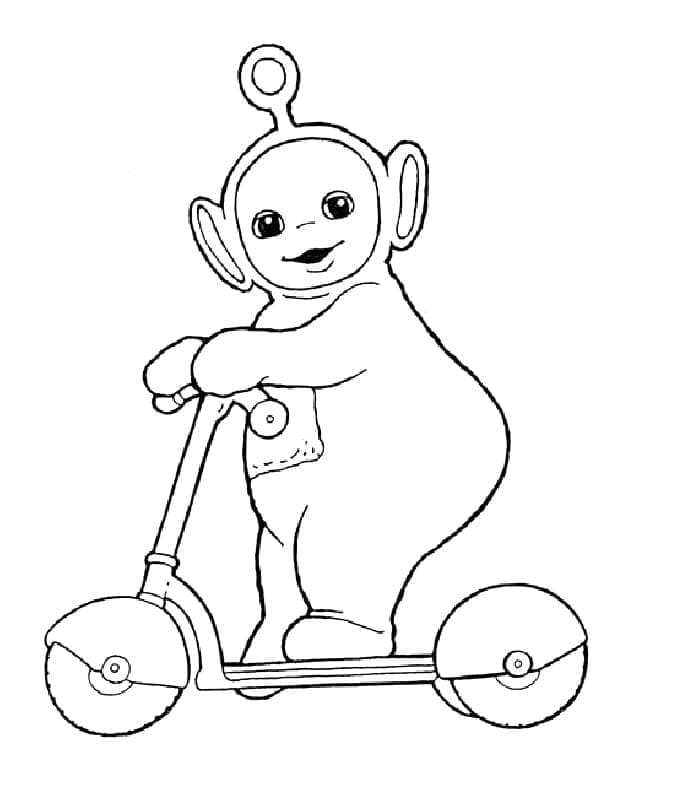 Teletubbies de colorat p26