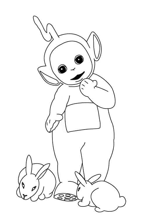 Teletubbies de colorat p27