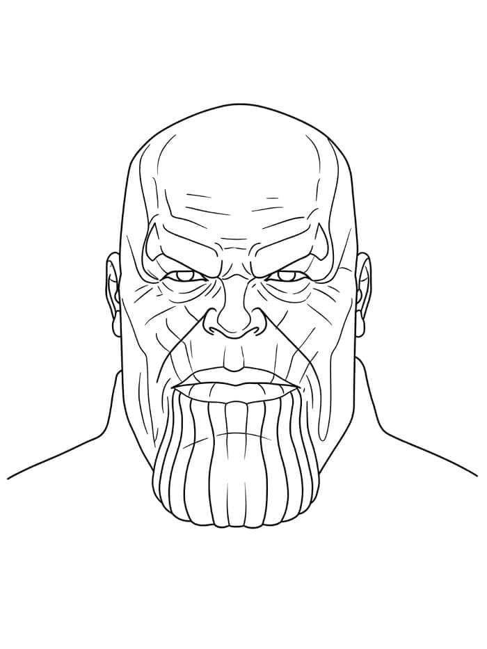 Thanos de colorat p06