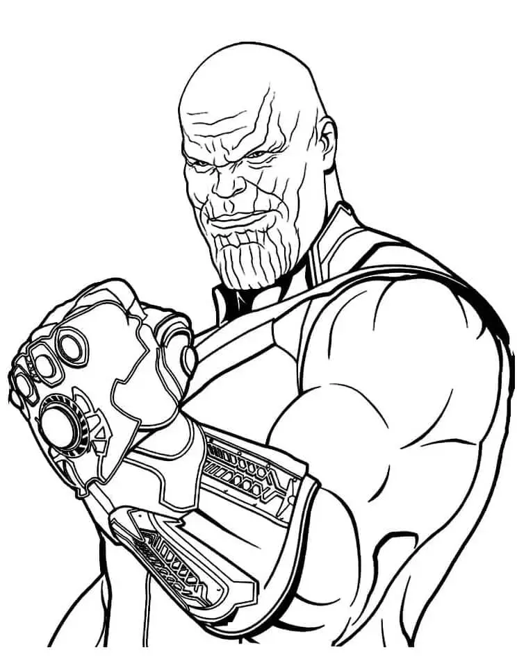 Thanos de colorat p26