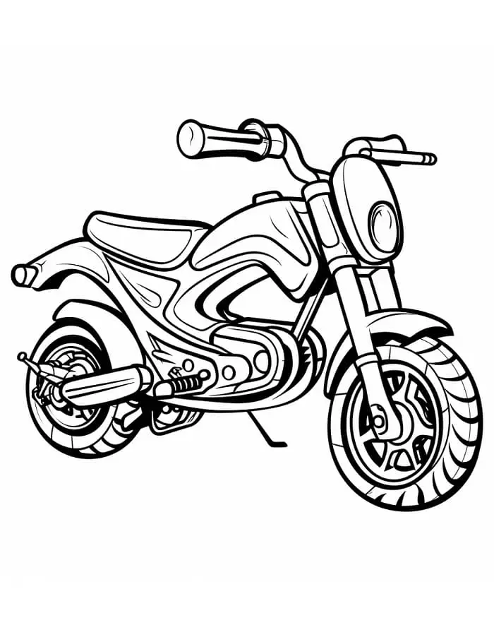 Fise de colorat cu Biciclete de colorat p38