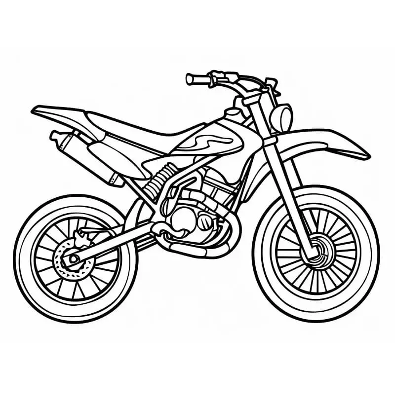 Fise de colorat cu Biciclete de colorat p44